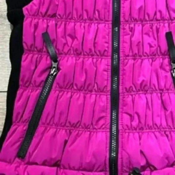 Calvin Klein Performance Quilted Purple Puffer Vest Women’s Sz Small - Picture 7 of 10